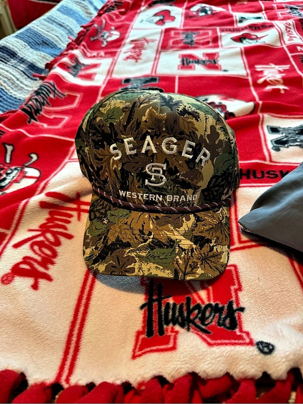 Swagger Western Brand Co. cap Camo Trucker Hat Like New
